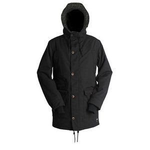 NEW $300 Ride Snowboards Baker Jacket! S or M  Black  Seam Sealed DWR Waterproof